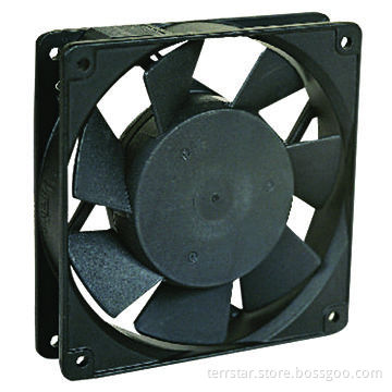 AC Fan with 100 to 240 Voltages, Measures 120 x 120 x 25mmNew